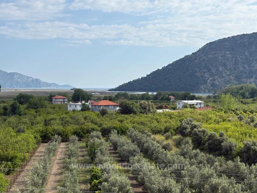 Продается Земельный Участок Площадью 1721 М² В Деревне Чандыр С Видом На Море И Озеро.