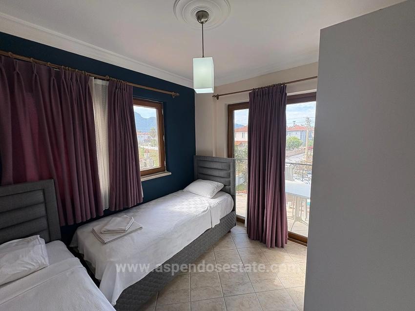 Dalyan Gülpınar'da 566M2 Arsa İçerisinde 3+1 Satılık Villa