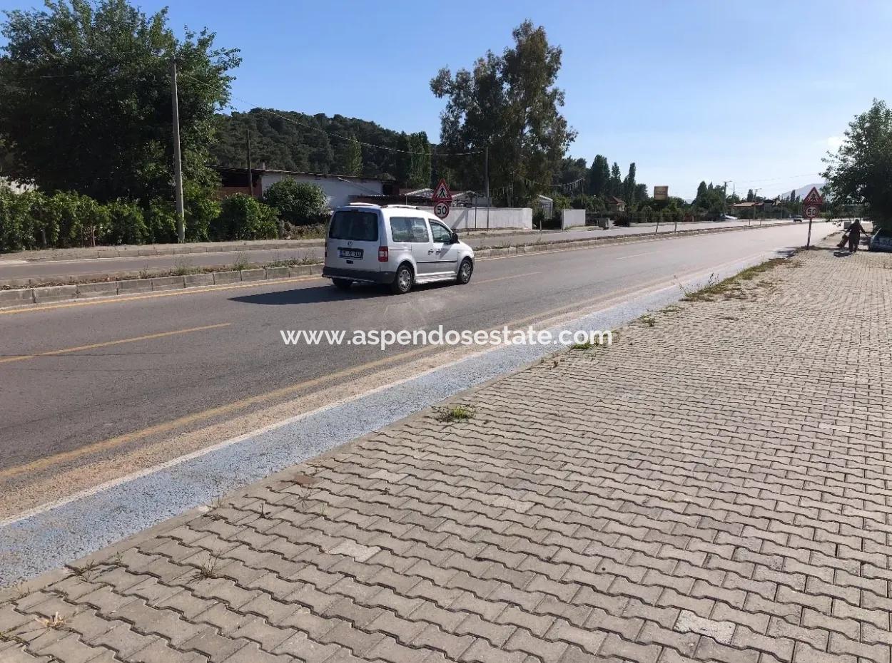 Ortaca Ekşiliyurt Satılık Arsa 560+560 M2 Ana Yola Sıfır Ticari İmarlı Satılık Arsa