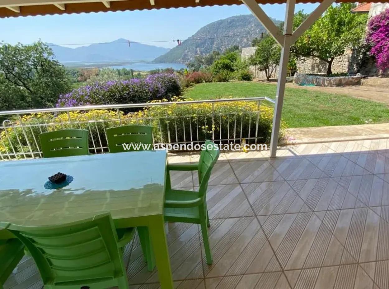 Çandır Deniz Manzaralı Satılık 4+2 Villa Ev