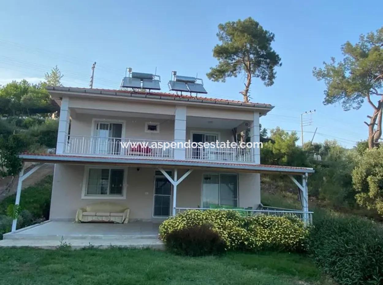 Çandır Deniz Manzaralı Satılık 4+2 Villa Ev