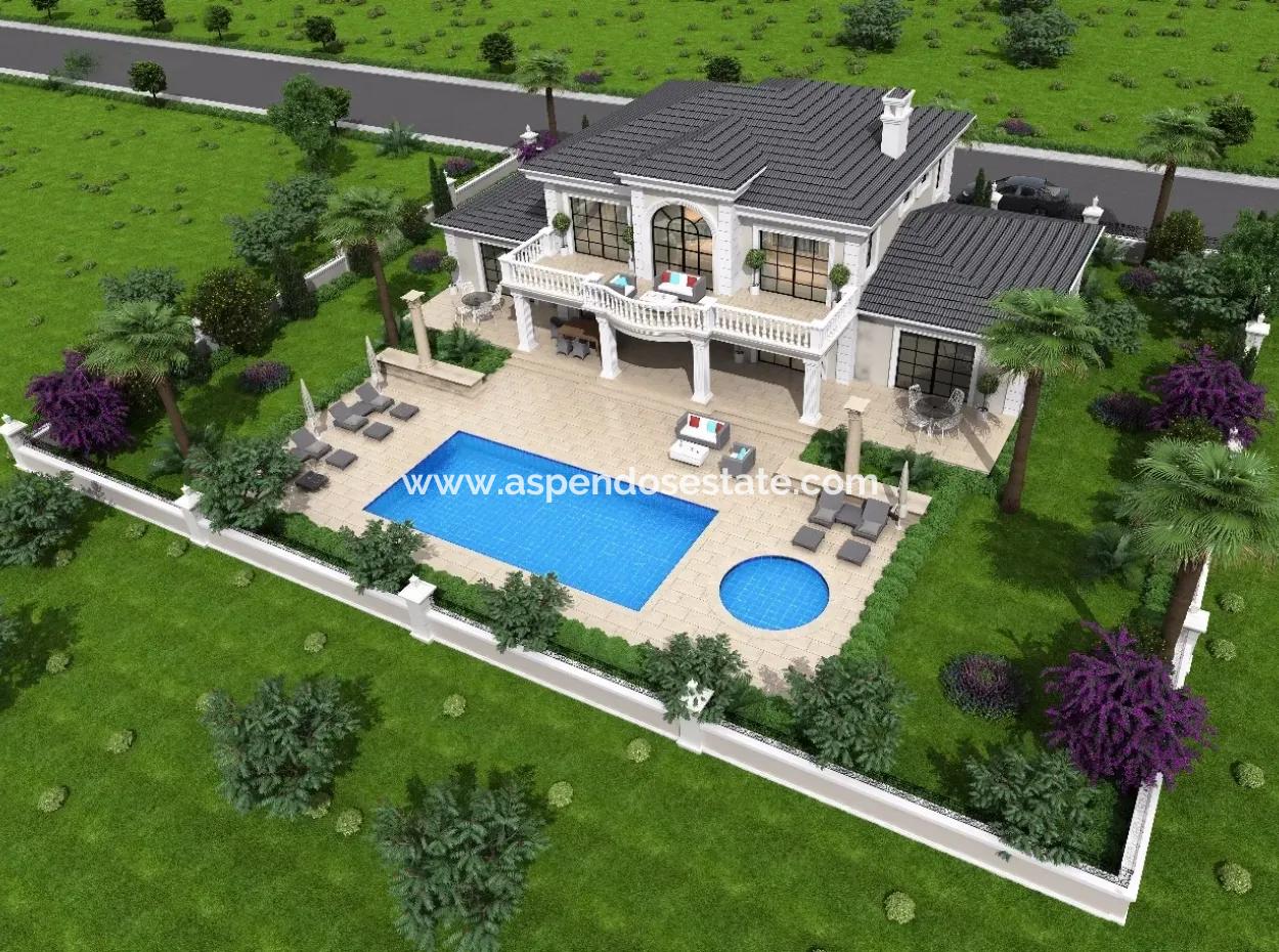 Zeytinalanda Satılık Lüks Villa Köyceğiz Zeytınalanda 6800M2 Arsa Full Göl Manzaralı Satılık Villa