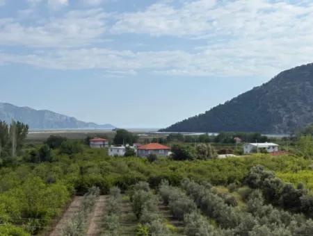 Çandır Köyünde Deniz Ve Göl Manzaralı 1,721M2 Satılık Tarla