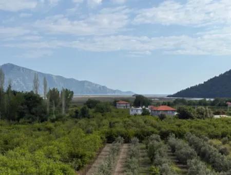Çandır Köyünde Deniz Ve Göl Manzaralı 1,721M2 Satılık Tarla